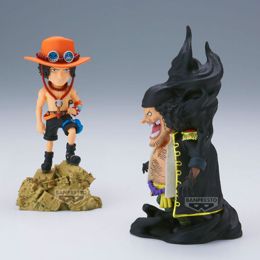 Figura Banpresto de Portgas D. Ace y Marshall D. Teach de One Piece - 3