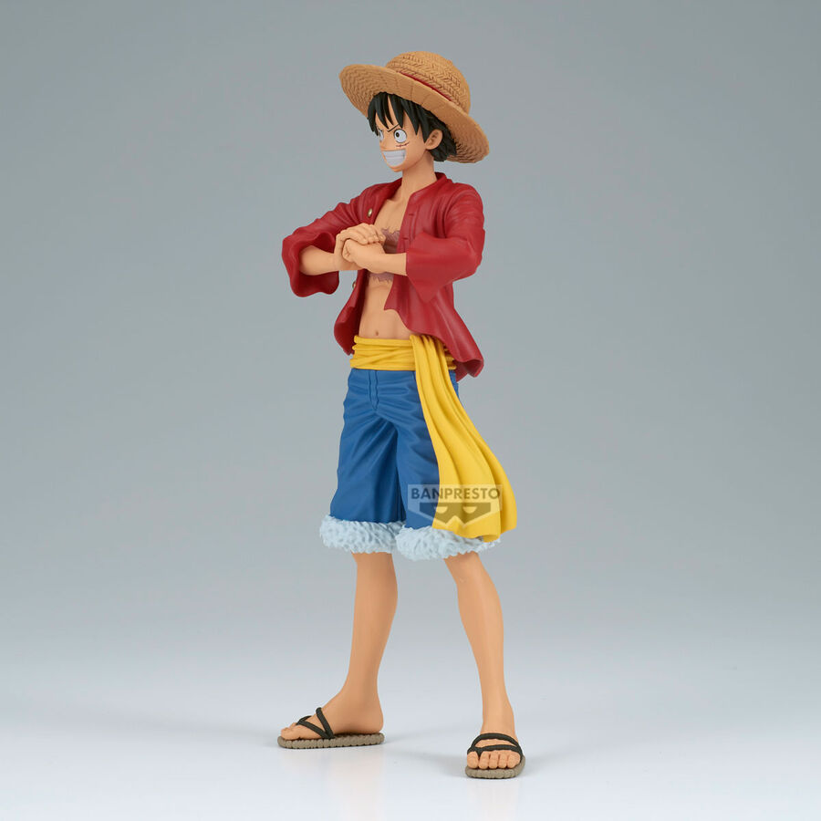 Figura de Monkey D. Luffy de One Piece con sombrero de paja - 5