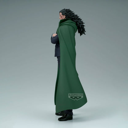 Figura de Monkey D. Dragon de One Piece con capa verde y brazos cruzados - 5