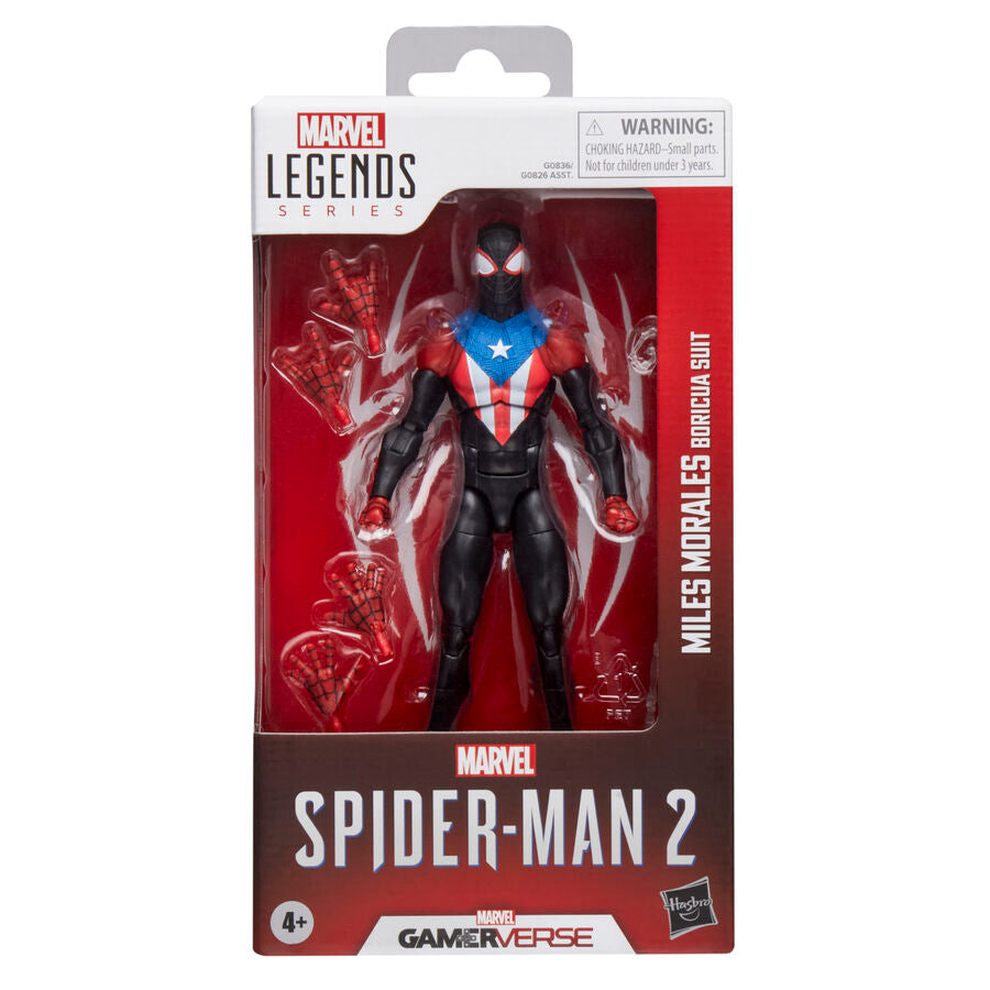 Figura articulada de Miles Morales Boricua Suit de Spider-Man 2 - 3