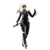 Figura articulada de Black Cat Felicia Hardy con traje negro y blanco