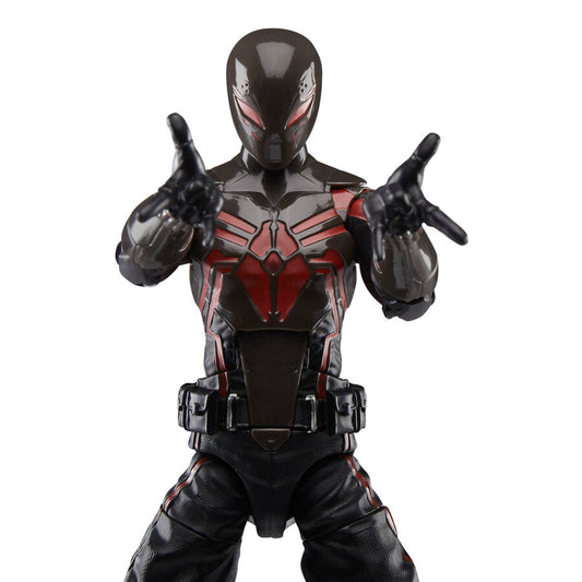 Figura articulada de Miles Morales con traje Brooklyn 2099 negro y rojo - 5