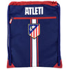 Saco azul marino del Atlético de Madrid con escudo y bolsillo frontal