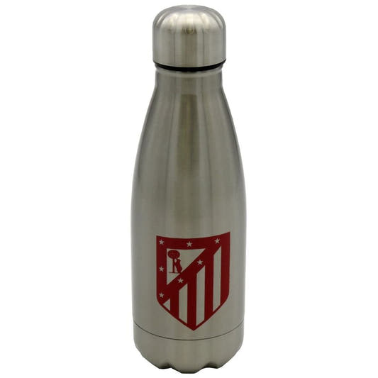 Botella de acero inoxidable de 550 ml con escudo del Atlético de Madrid