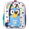 Mochila 3D de Bluey con arcoíris y estrellas