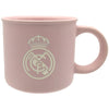 Taza rosa de cerámica del Real Madrid de 430 ml