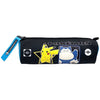 Portatodo Pokémon negro con Pikachu y Snorlax