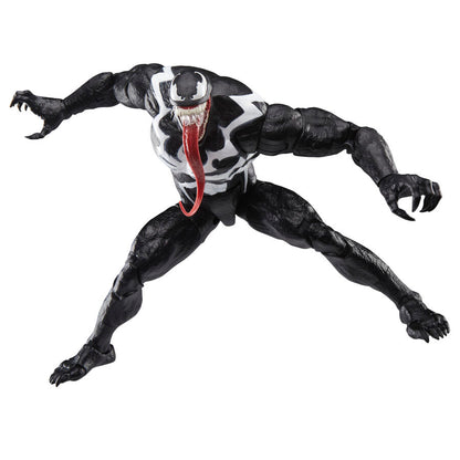 Figura articulada de Venom Marvel Legends en pose dinámica