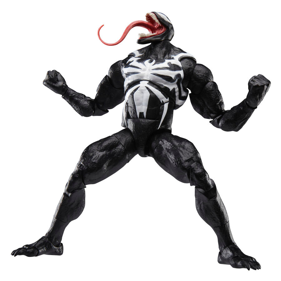 Figura articulada de Venom Marvel Legends en pose dinámica - 5