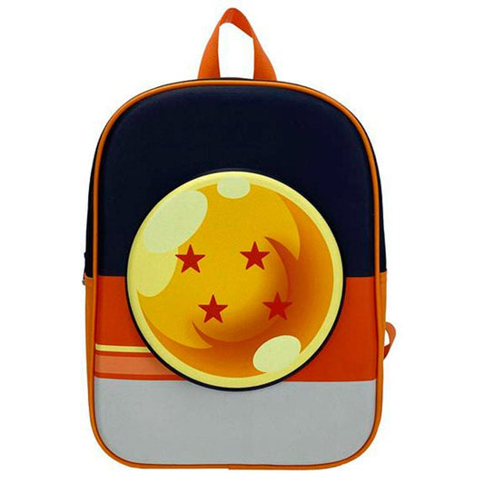 Mochila 3D Dragon Ball con Bola de Dragón de cuatro estrellas