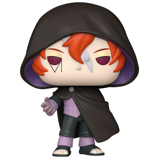 Figura Funko POP! de Code con capa negra y cabello naranja