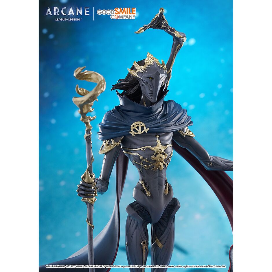 Figura POP UP PARADE Champion Viktor de Arcane con máscara, capa y bastón - 2
