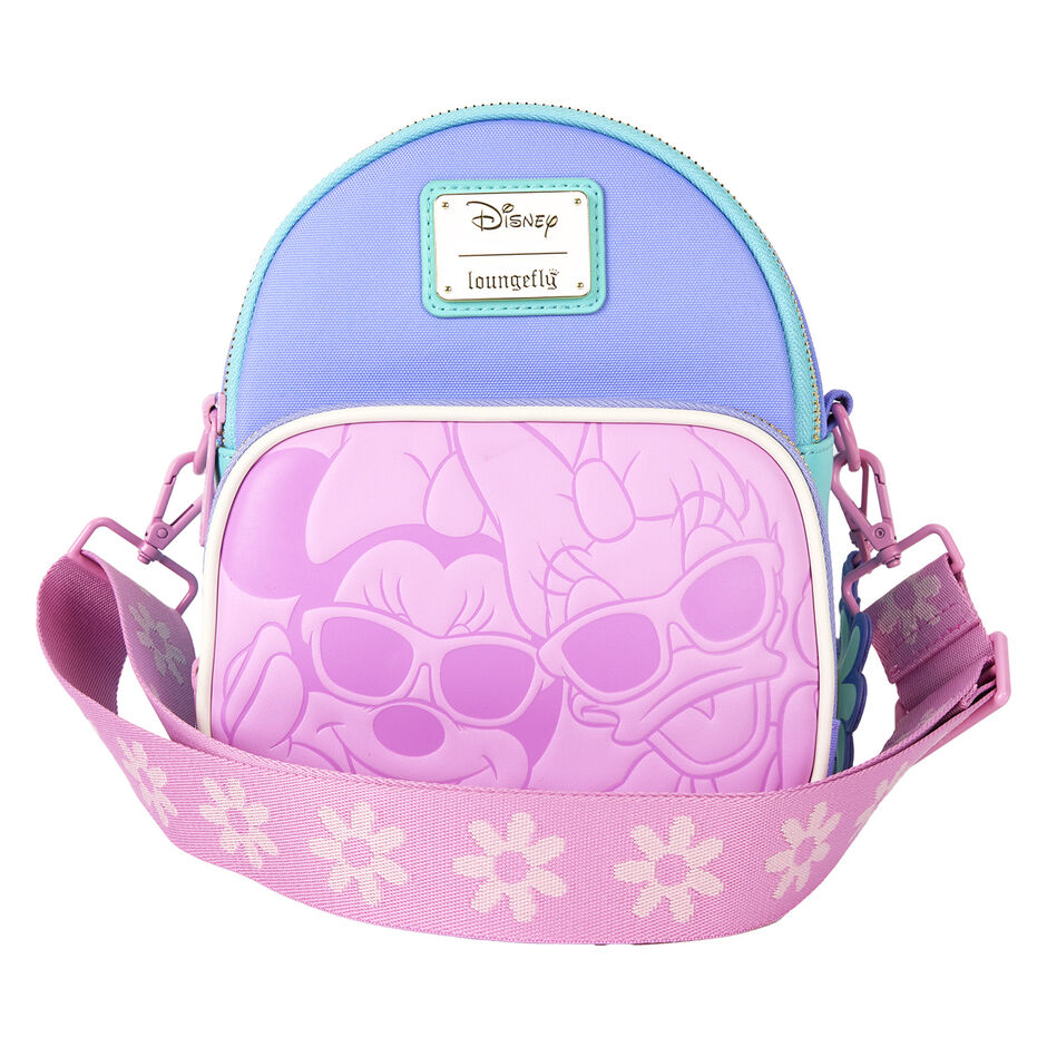 Mochila Loungefly Disney de Daisy y Minnie con charm de flor - 5