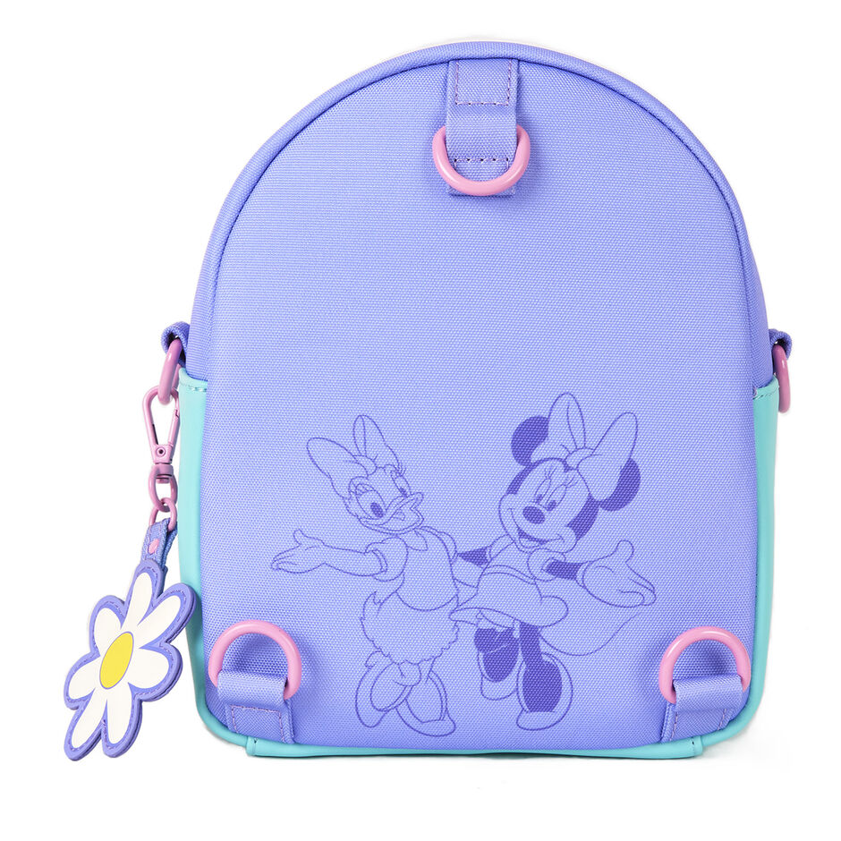 Mochila Loungefly Disney de Daisy y Minnie con charm de flor - 6