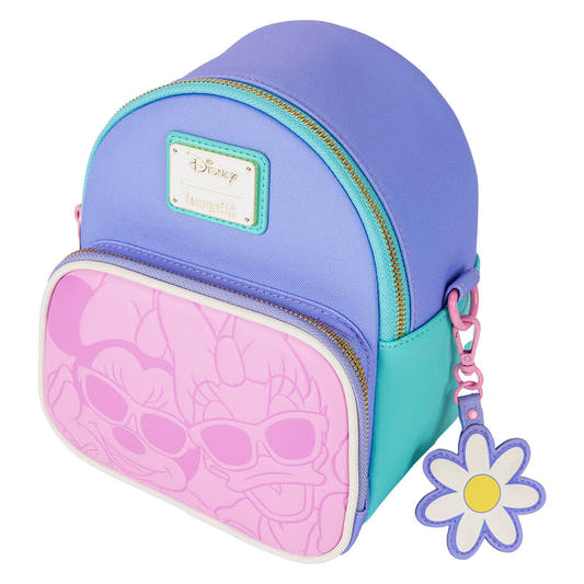 Mochila Loungefly Disney de Daisy y Minnie con charm de flor - 8