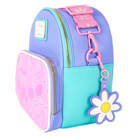 Mochila Loungefly Disney de Daisy y Minnie con charm de flor - 2