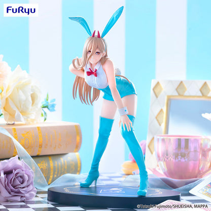 Figura de Power de Chainsaw Man Bicute Bunnies en azul claro