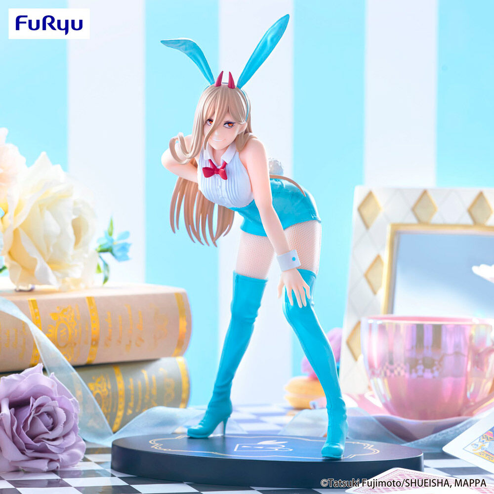 Figura de Power de Chainsaw Man Bicute Bunnies en azul claro - 2