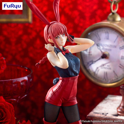 Figura de Makima de Chainsaw Man Red Color con orejas de conejo - 4