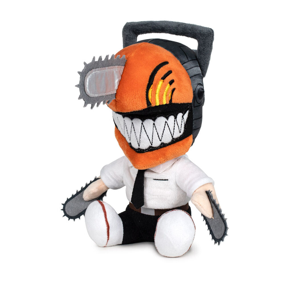 Peluche Katana Devil de Chainsaw Man con cabeza naranja y sierras