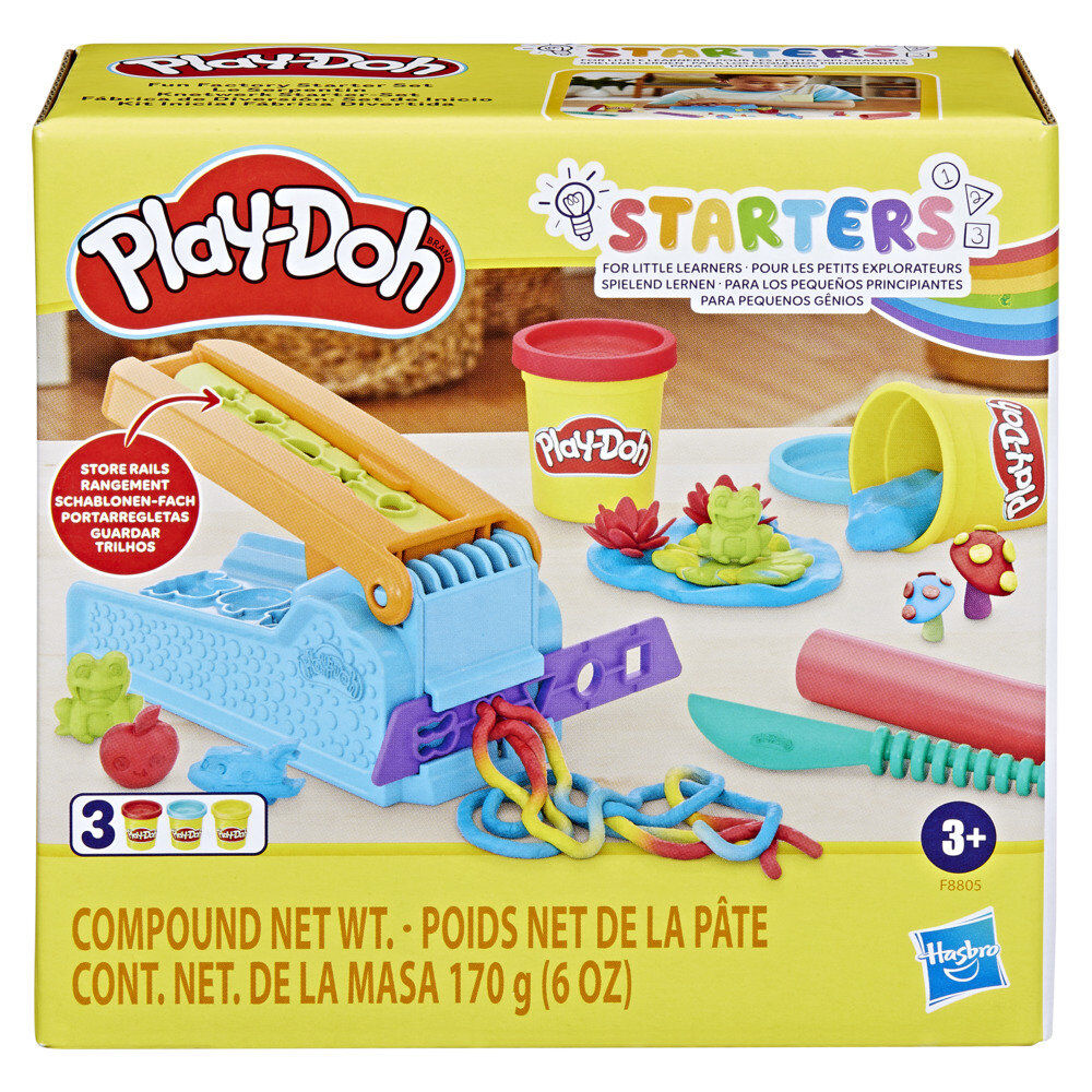 Fábrica de Diversión Play-Doh con moldes y plastilina