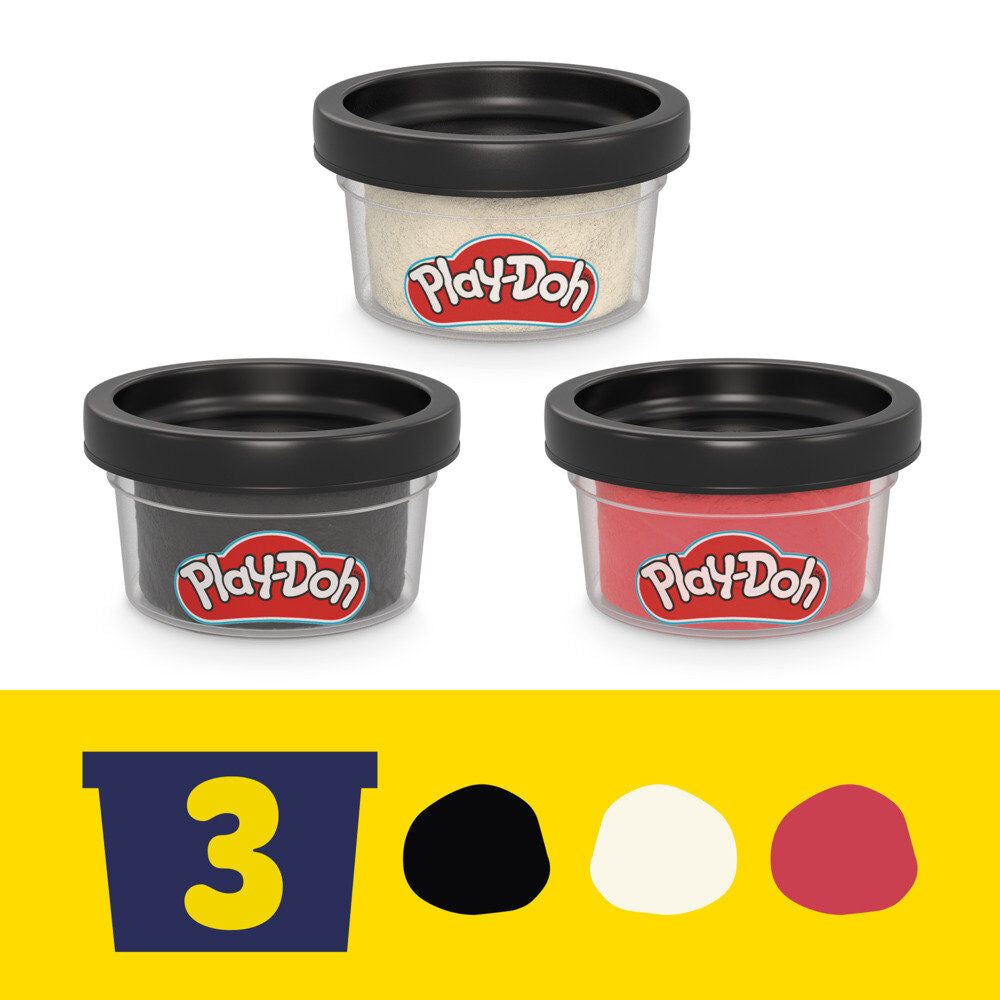 Set Play-Doh Marvel Capitán América con moto, figura, alas y tres botes de plastilina - 15