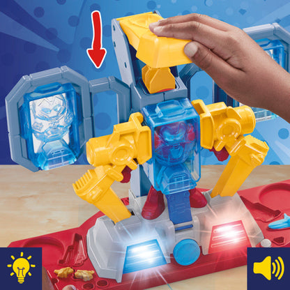 Laboratorio de armaduras Iron Man Marvel Play-Doh con figura y moldes - 15