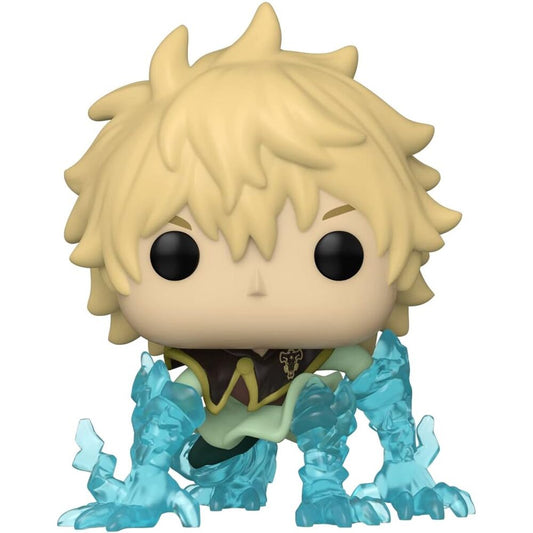Figura Funko POP! de Luck Voltia de Black Clover con efectos azules