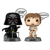 Blister Funko POP! con figuras de Darth Vader y Luke Skywalker