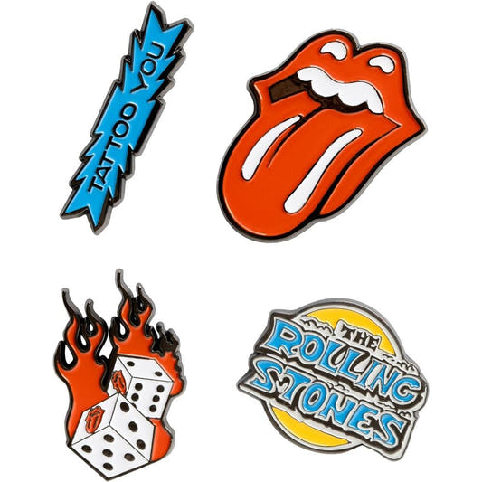 Blister con cuatro pins diferentes de The Rolling Stones - 2