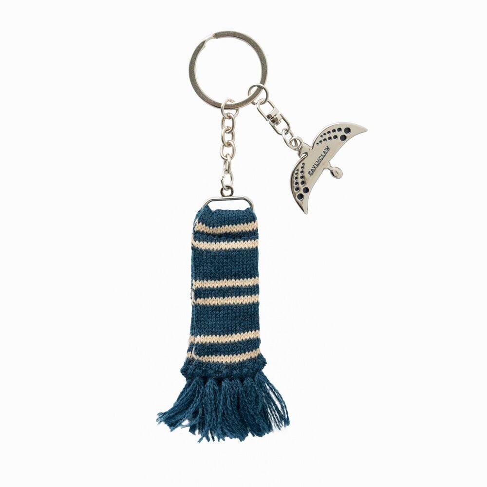 Llavero bufanda azul y crema de Ravenclaw Harry Potter