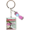 Llavero de Luna Lovegood con The Quibbler y gafas rosas