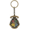 Llavero Hogwarts de Harry Potter con escudo de las cuatro casas