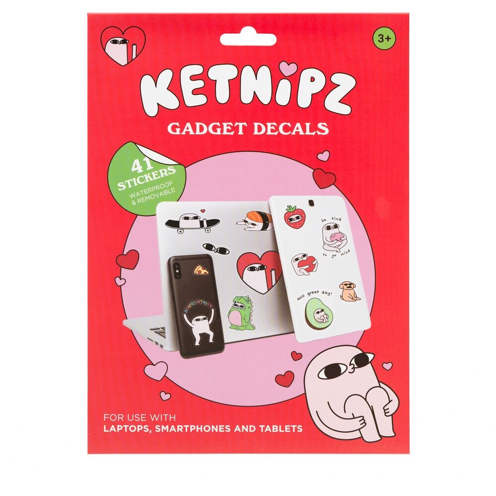 Set de pegatinas reutilizables Ketnipz con diseños coloridos - 2