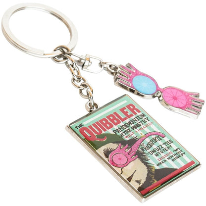 Llavero de Luna Lovegood con The Quibbler y gafas rosas - 2