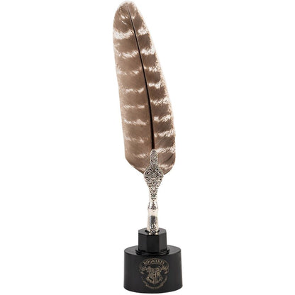 Set Harry Potter con bolígrafo pluma, cartas de pergamino y soporte negro - 2