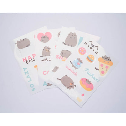 Set de pegatinas reutilizables Pusheen para dispositivos - 3