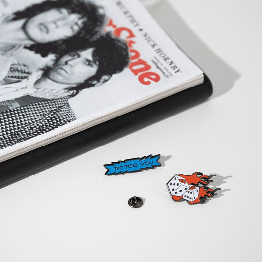 Blister con cuatro pins diferentes de The Rolling Stones - 4