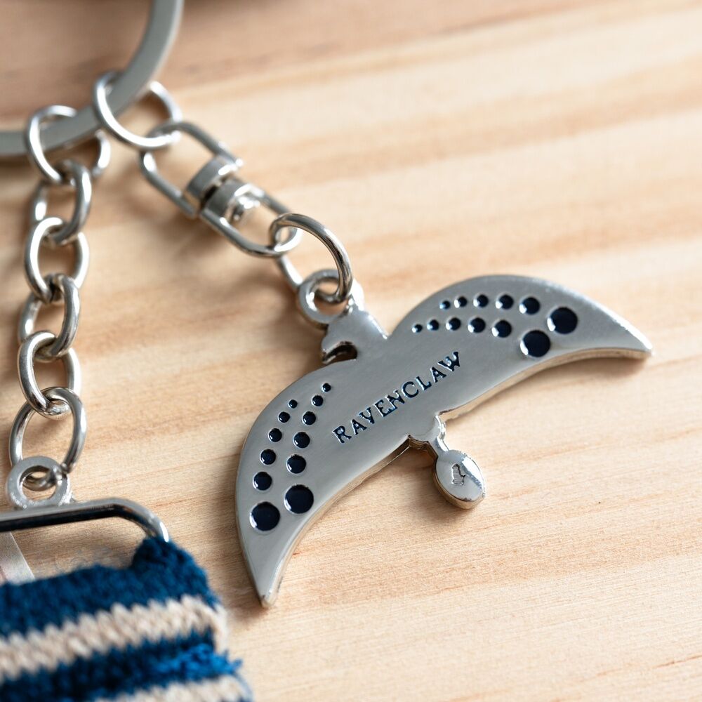 Llavero bufanda azul y crema de Ravenclaw Harry Potter - 4