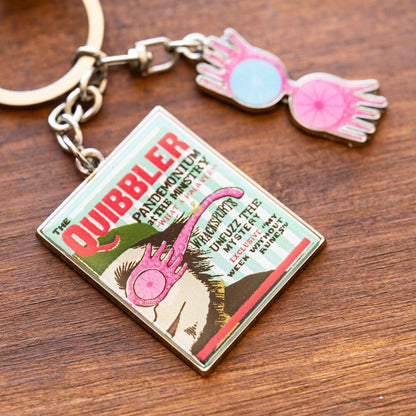 Llavero de Luna Lovegood con The Quibbler y gafas rosas - 4