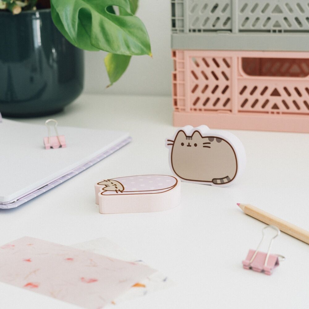 Set de 2 gomas de borrar Jumbo con diseños de Pusheen - 5