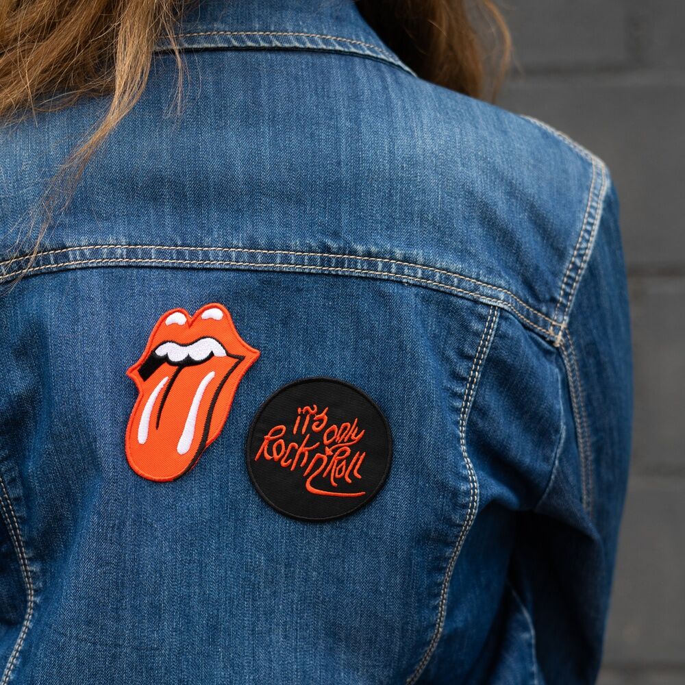 Set de tres parches de The Rolling Stones en poliéster - 5