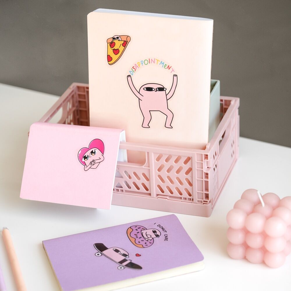 Set de pegatinas reutilizables Ketnipz con diseños coloridos - 6