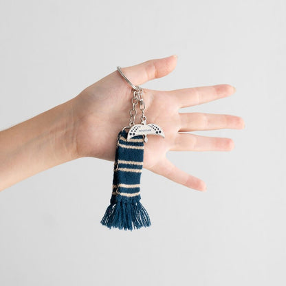 Llavero bufanda azul y crema de Ravenclaw Harry Potter - 6