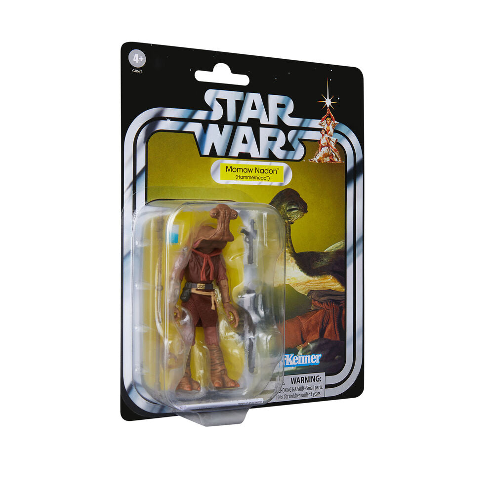 Figura articulada de Momaw Nadon Hammerhead de Star Wars con bastón - 4