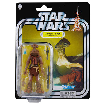 Figura articulada de Momaw Nadon Hammerhead de Star Wars con bastón - 2