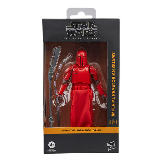 Figura Imperial Praetorian Guard de The Mandalorian con armadura roja y capa - 2