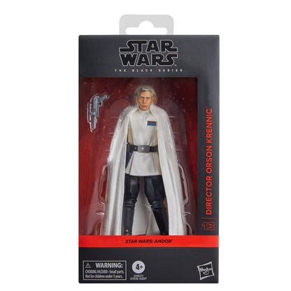 Figura articulada de Orson Krennic de Star Wars Andor con uniforme blanco y arma - 8