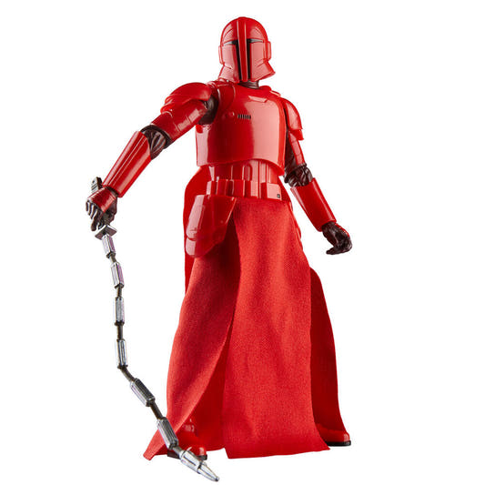Figura Imperial Praetorian Guard de The Mandalorian con armadura roja y capa - 7