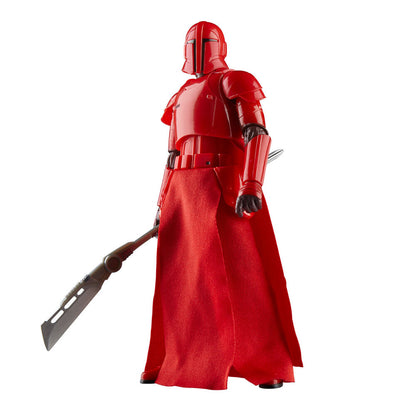Figura Imperial Praetorian Guard de The Mandalorian con armadura roja y capa